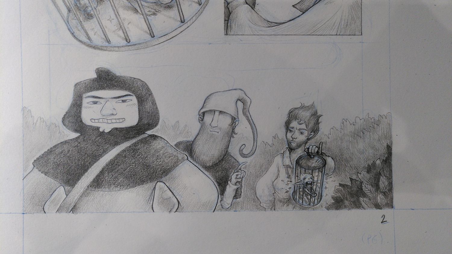 extrait de la BD la vraie vierge du bois